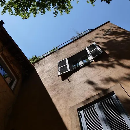 아파트 7500rome Trastevere Courtyard *